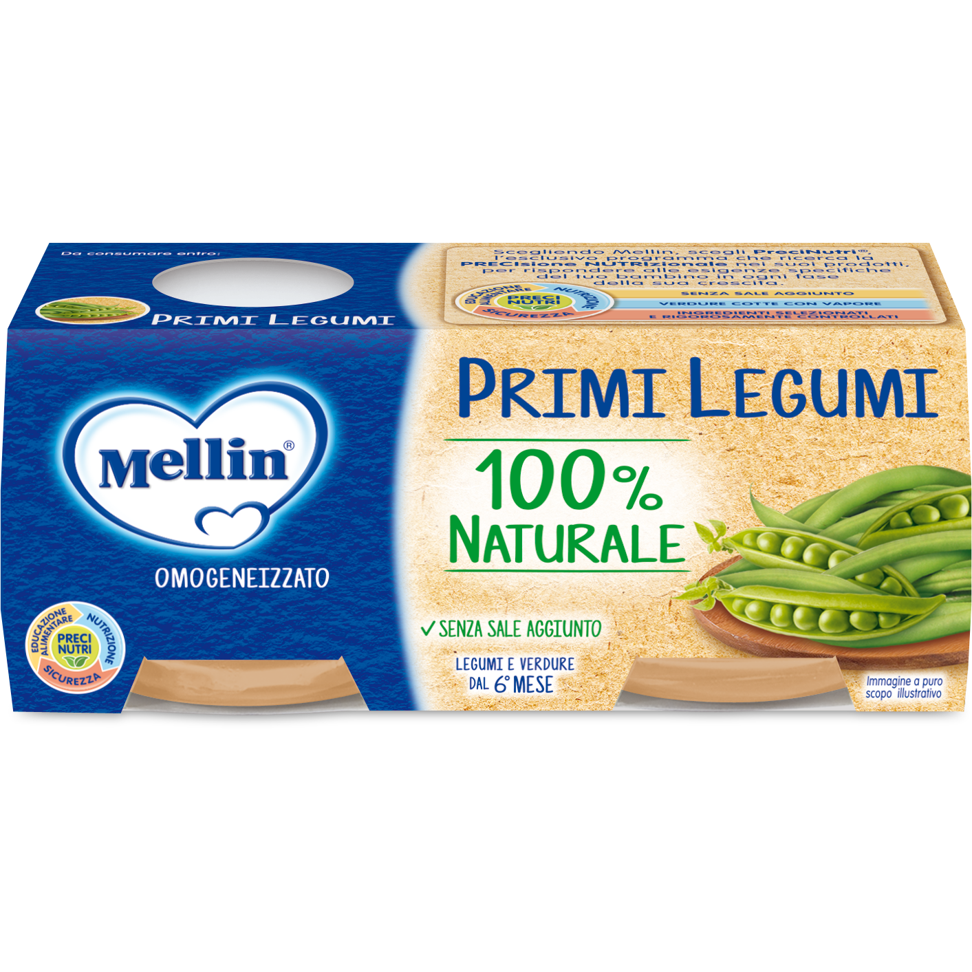 Mellin Primeras Legumbres Homogeneizadas 6M + 2x80g-3