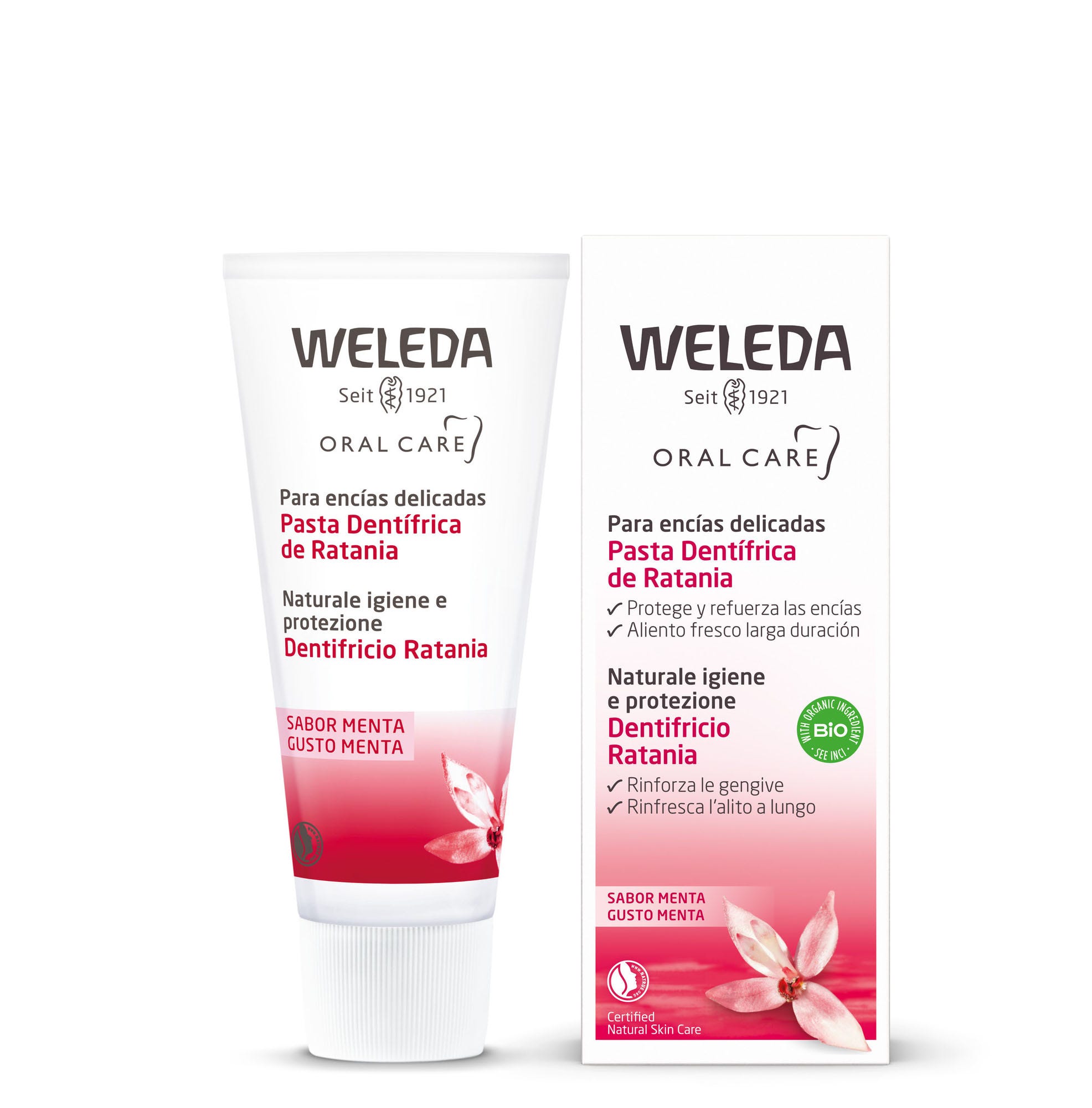 Weleda Pasta de dientes Ratania 75 ml
