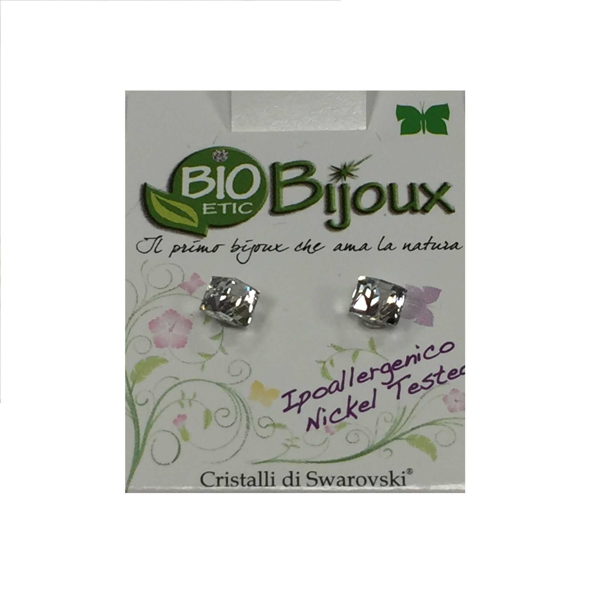 Pendiente Bio Bijoux Cubo 4mm Vitrail-1