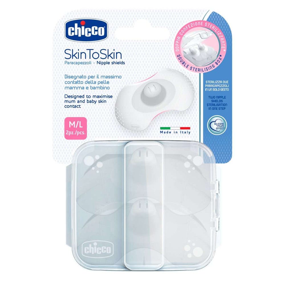 Chicco Pezones Silicona Pezones Grandes M/L-3