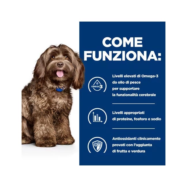 Hill's Prescription Diet B/D Crocchette Di Pollo Per Cani Anziani Sacco 3kg