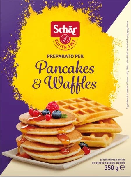 Schar Preparado para tortitas y gofres 350 g