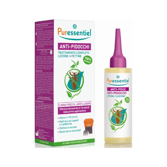 Puressentiel Loción Antipiojos 100ml + Peine-3