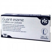 Pic Guanto Esame Lattice Con Polvere Misura M 100 Pezzi-2