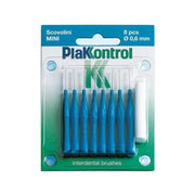 Plakkontrol Mini Cepillos 0,6mm 8 Piezas + Mango-3