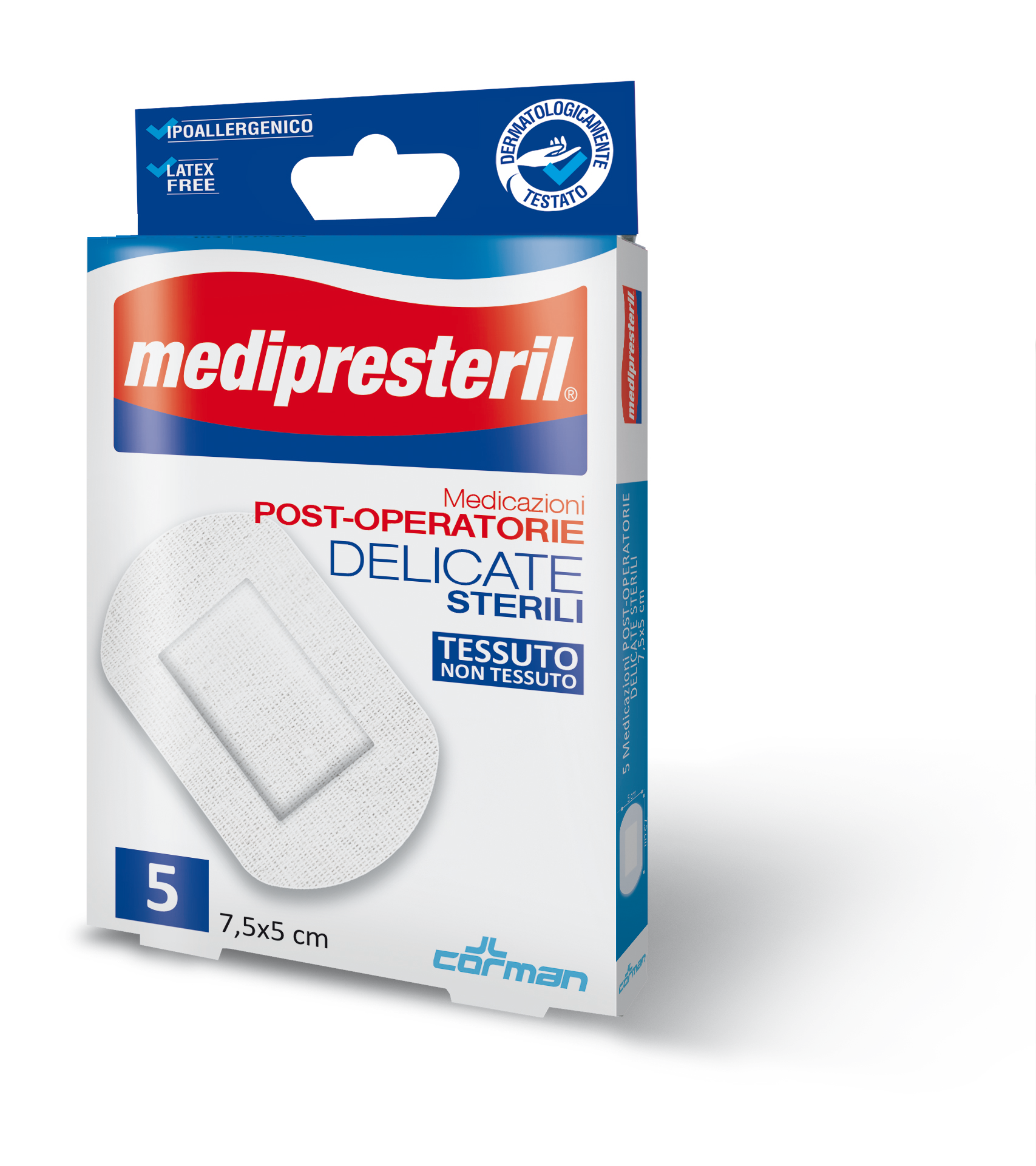 Medipresteril Apósito Postoperatorio Delicado 7,5x5cm 5 Piezas-4