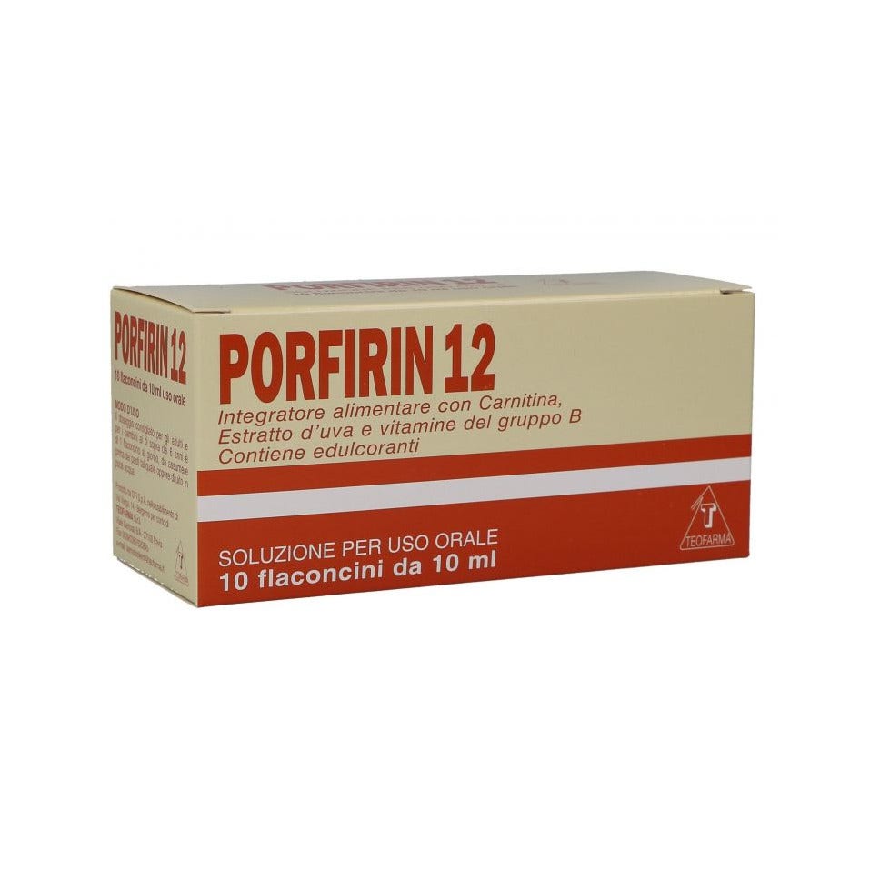 Porfirin 12 10 Ampollas 10ml-1