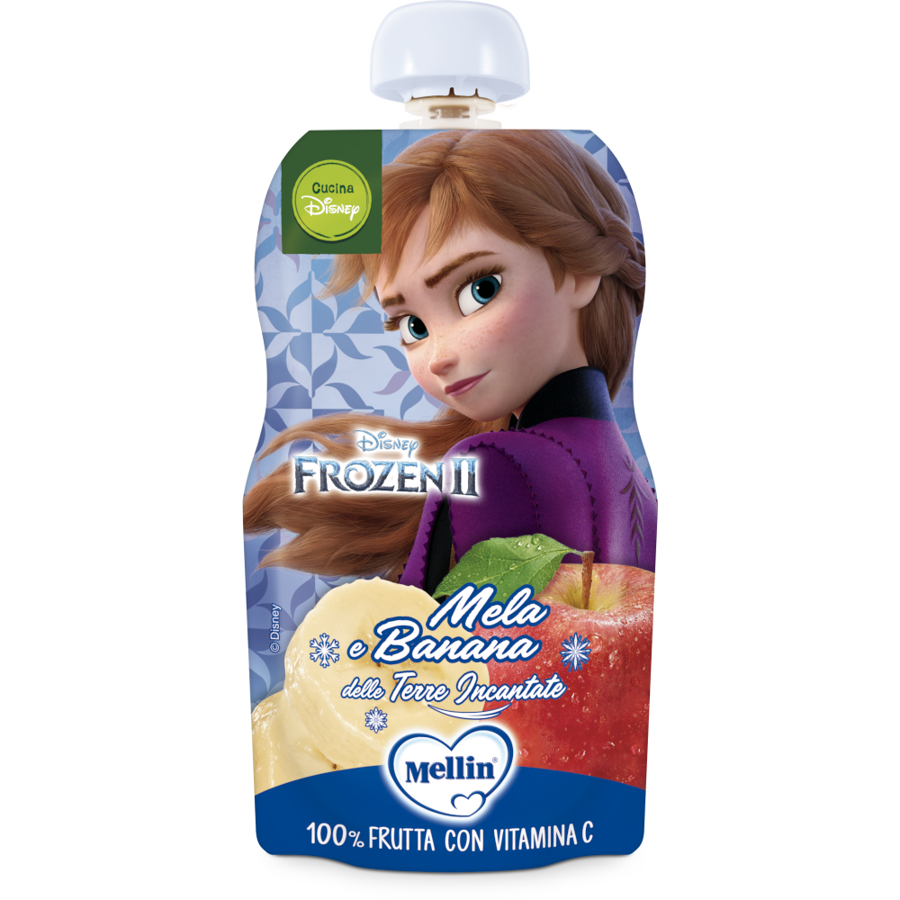 Mellin Pouch Merenda Disney Mela Banana 110g