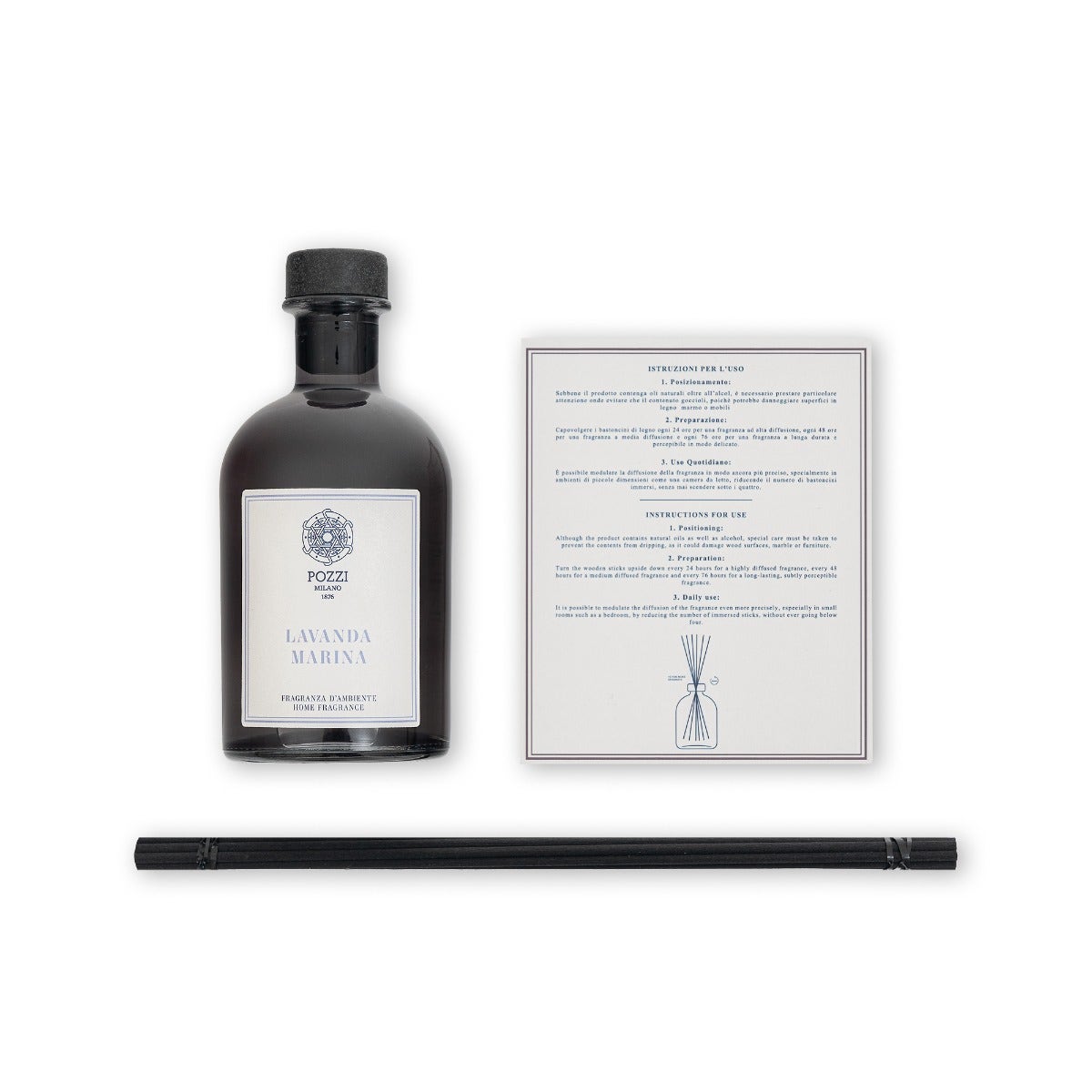 Pozzi Milano Fragancia De Hogar Lavanda Marina 250ml-4