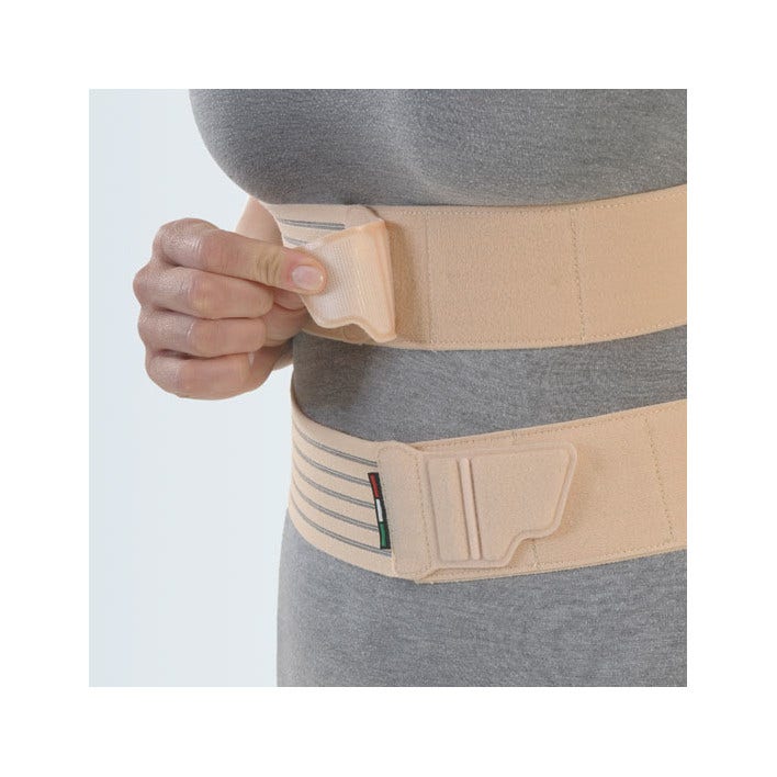 Soporte postural para columna trasera Gris Talla grande PPS-DSO-4