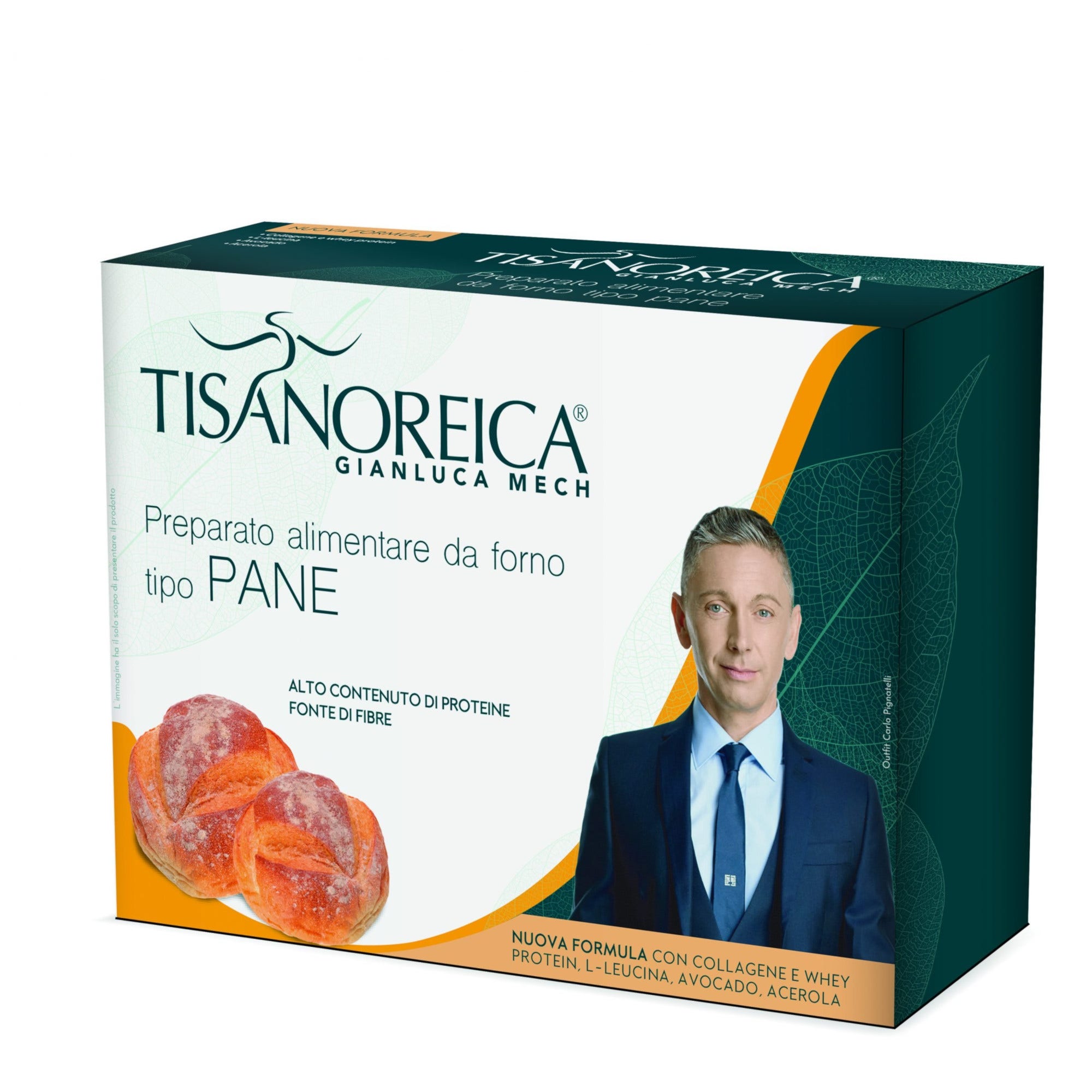 Tisanoreica Pane Naturale 4x31g