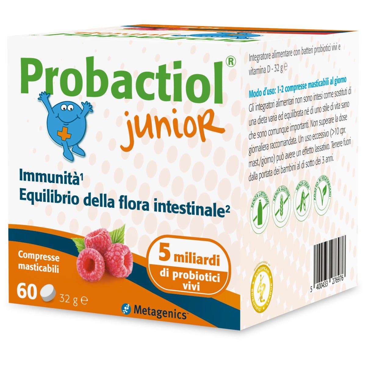 Probactiol Junior 60 Comprimidos Masticables-4
