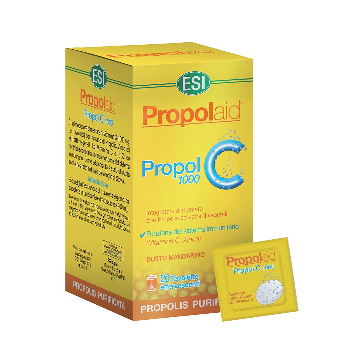 Propolaid Propol C 1000mg 20 Comprimidos Efervescentes-3