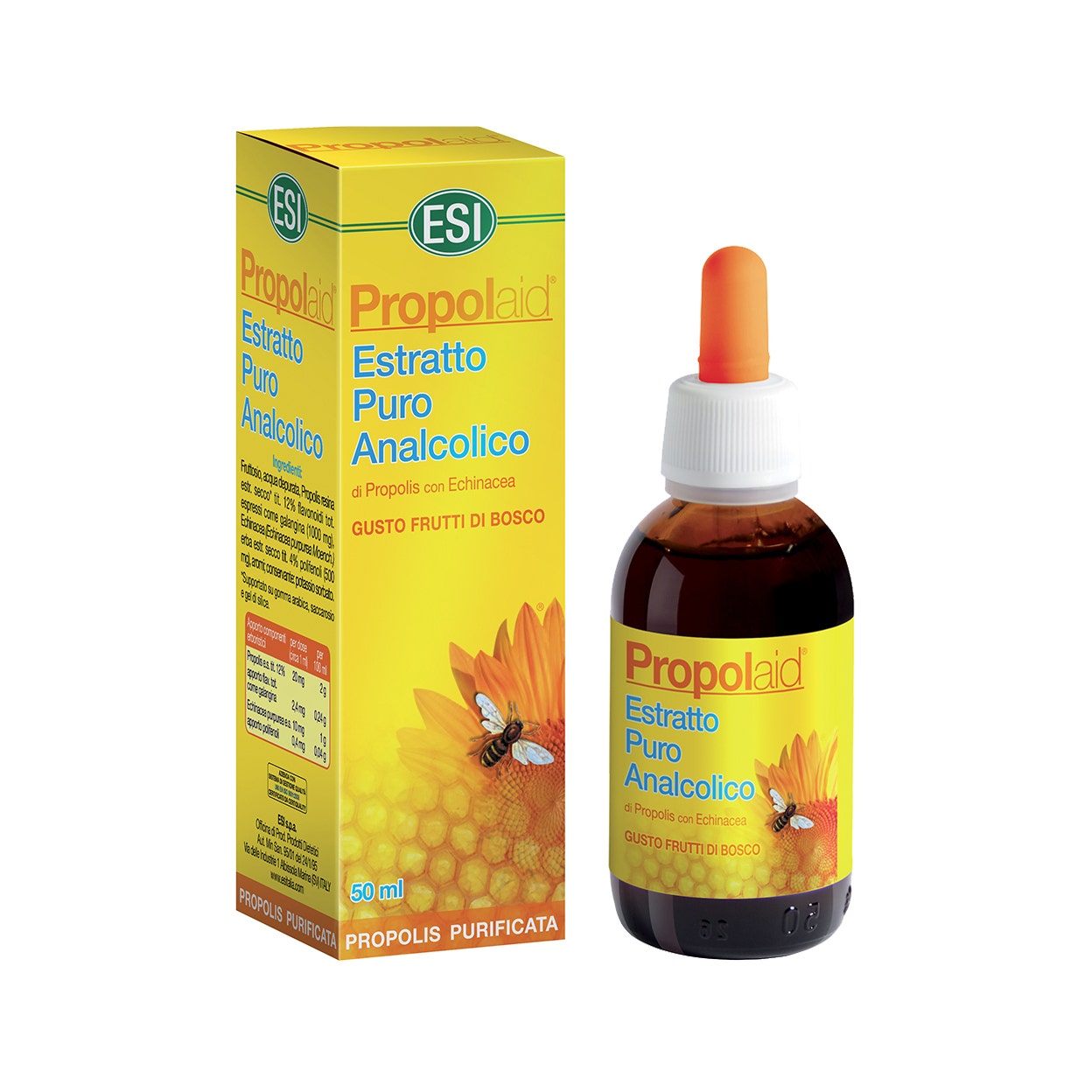Propolaid Estratto Puro Analcolico 50ml-2