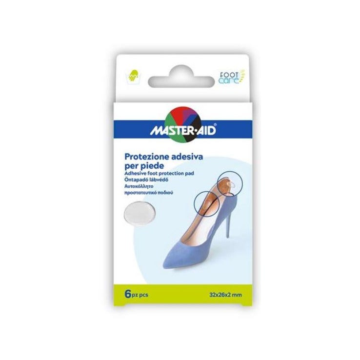 Master-Aid Foot Care Adhesivo Gel Protección 6 Piezas-1