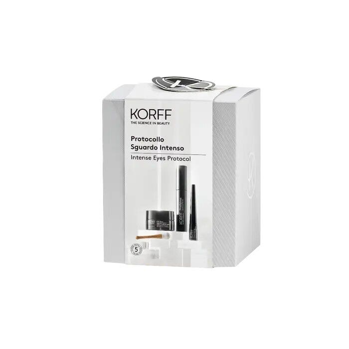 Korff Set Sguardo Intenso: Delineador + Máscara Prodigious + Contorno de Ojos Antirrasgas