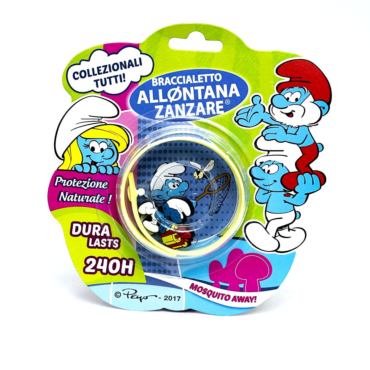 Pulsera Los Pitufos Cuidan Los Mosquitos 1 Pieza-2