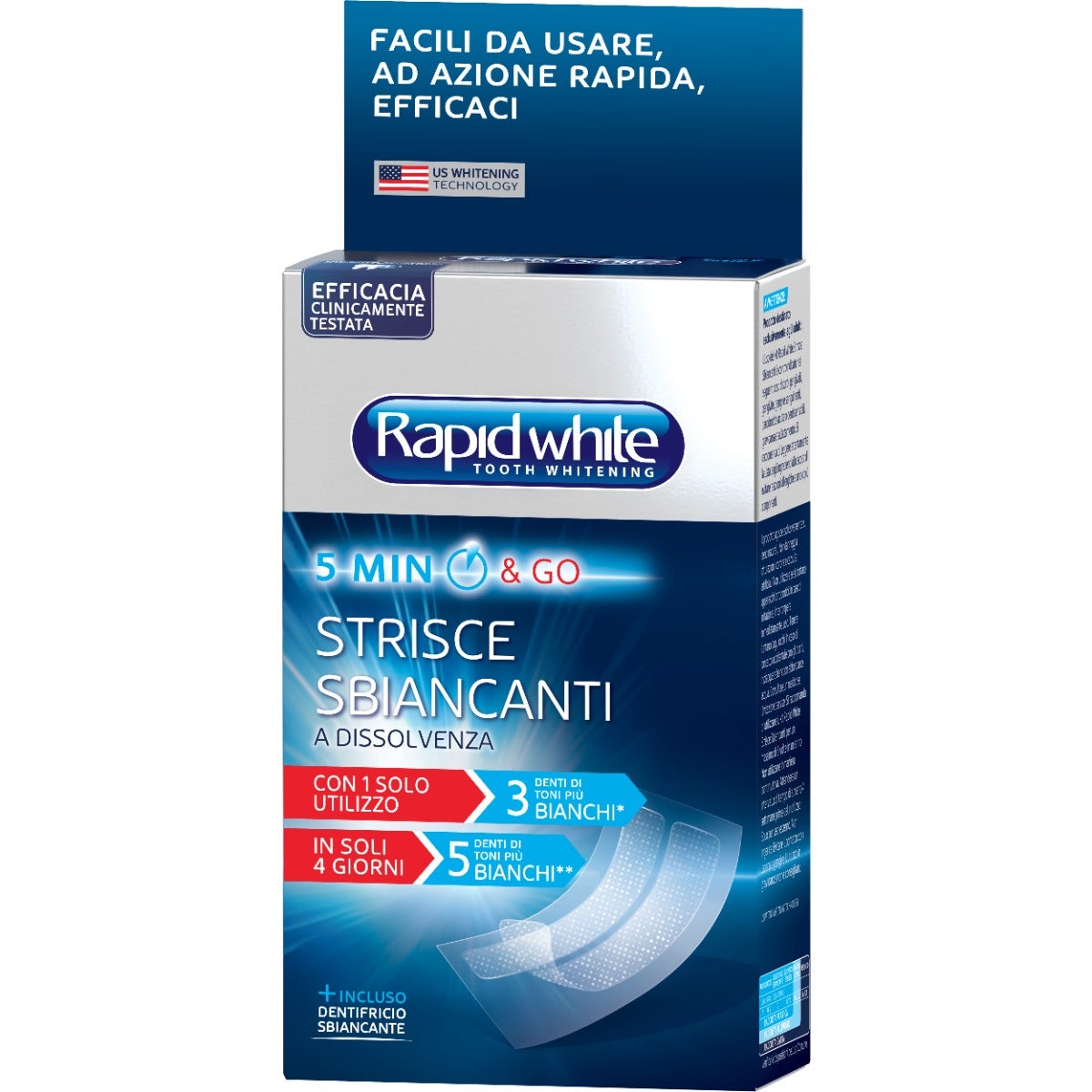 Rapid White Kit de tiras blanqueadoras
