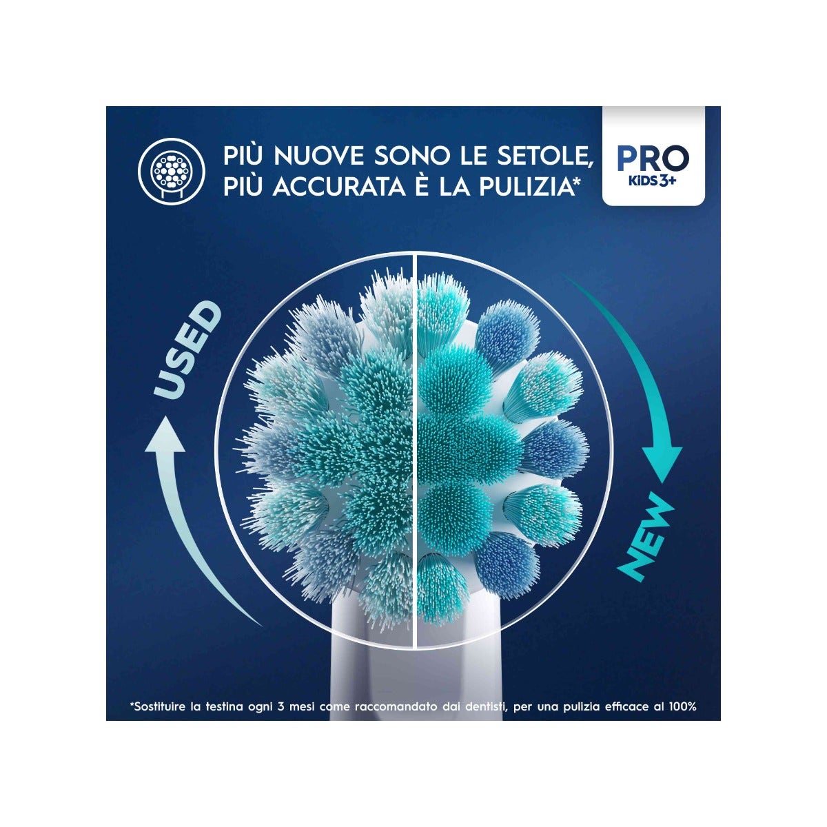 Oral-B Cabezales de recambio Pro Kids con Disney Frozen, 4 unidades