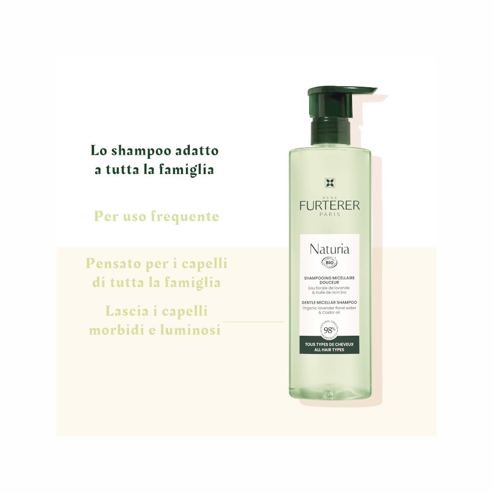 Rene Furterer Naturia Shampoo Micellare Delicato 400ml