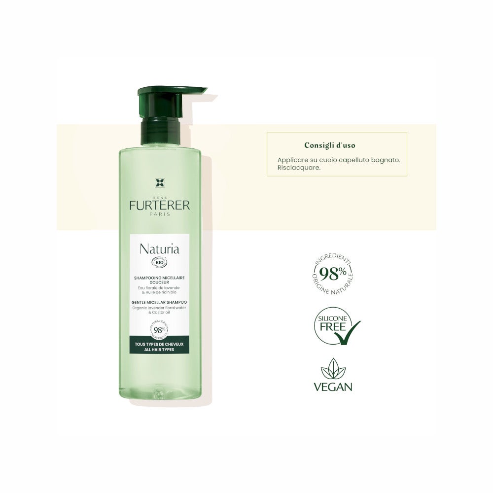 Rene Furterer Naturia Shampoo Micellare Delicato 400ml