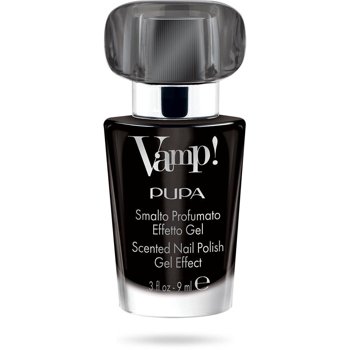 Pupa Vamp! Smalto Profumato Effetto Gel 305 Rock Black