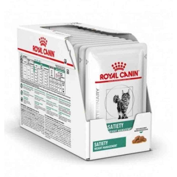 Royal Canin Diet Multipack Satiety Control De Peso Húmedo Para Gatos 12 Sobres De 85g-1