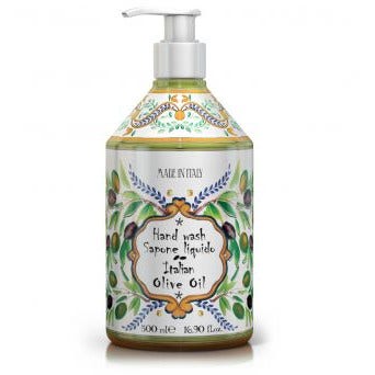 Le Maioliche Jabón Líquido Aceite de Oliva Italiano 500ml-1