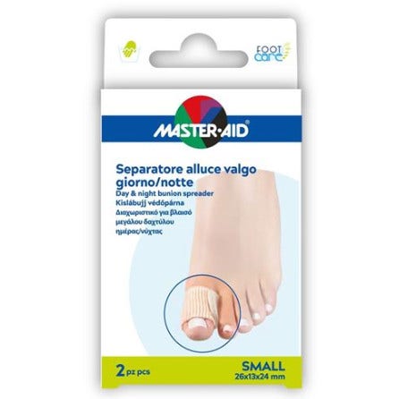 Master-Aid Foot Care Toe Retractor Día/Noche Talla S 2 Piezas-2