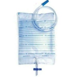 Bolsa Recogida Orina Cama 2 Litros 90cm Con Desagüe 30 Piezas-2