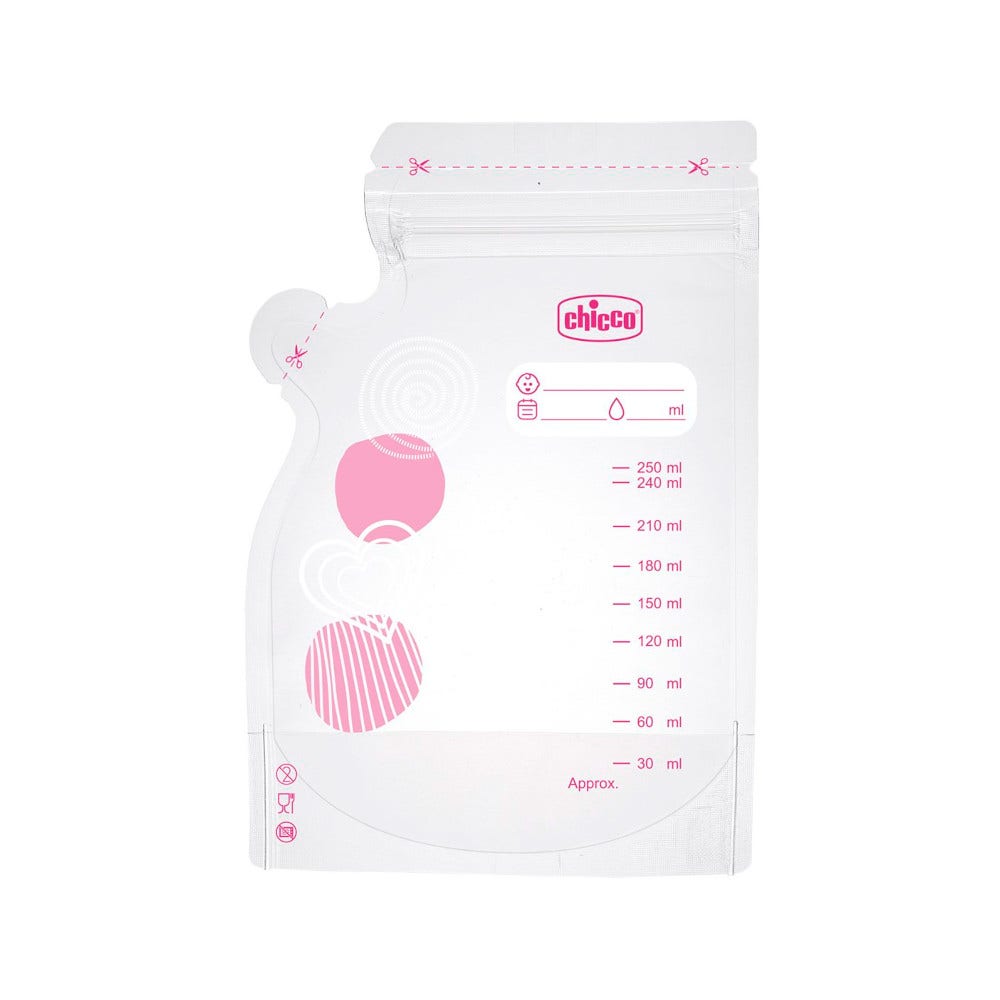 Chicco Bolsas para Leche Materna 30 Unidades