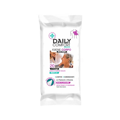 Daily Comfort Senior Higiene Corporal Maxi Paños 24 Piezas-2