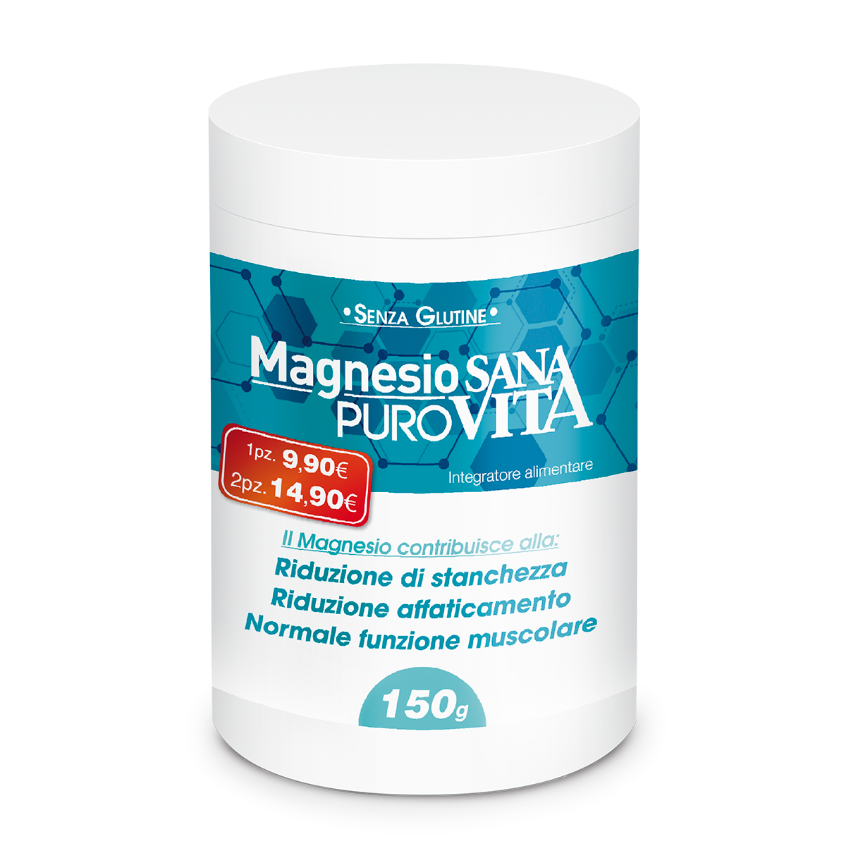 Sanavita Magnesio Puro 150g-3