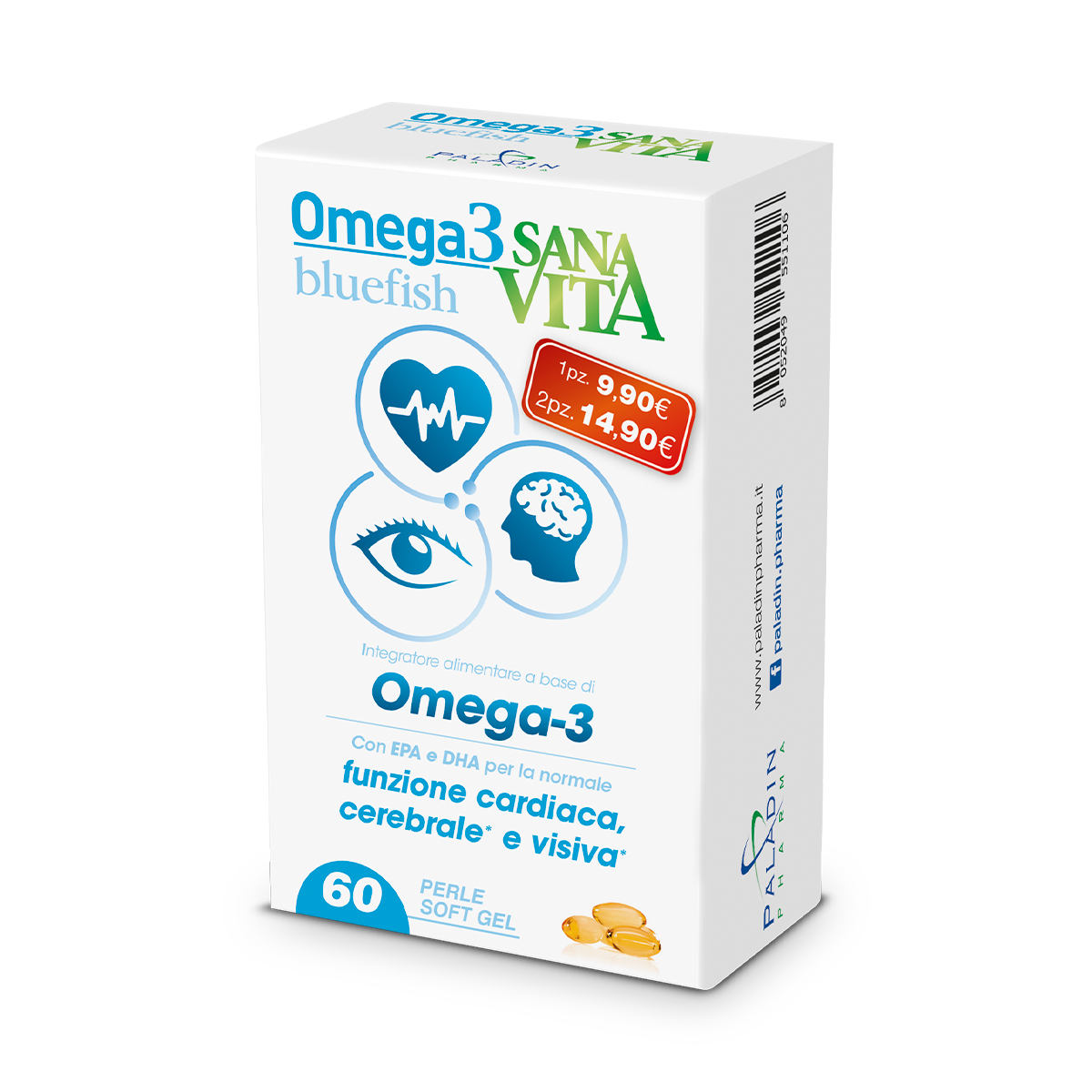 Sanavita Pescado Azul 60 Cpsulas-2