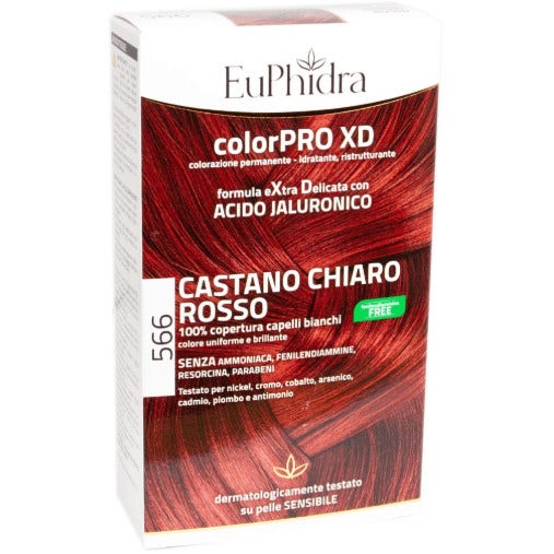 Euphidra Colorpro Xd 566 Tonos Castaño Claro Rojo Sangria-2
