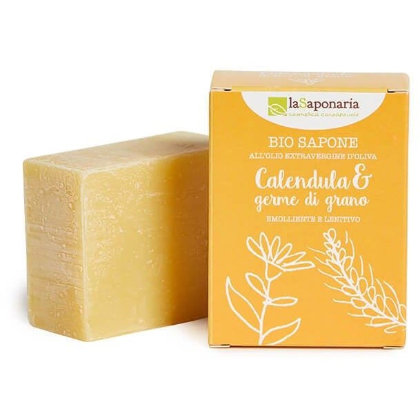La Saponaria Jabón Bio Caléndula / Germen de Trigo 100g-1