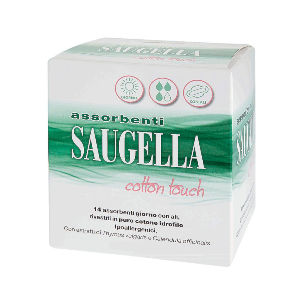 Saugella Cotton Touch Day Absorbentes 14 piezas-3