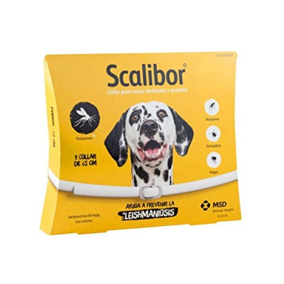 Scalibor Protector Band Collare Antiparassitario Bianco 65cm Cani Taglia Grande-1