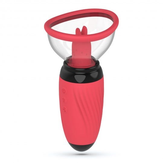 Crushious Scarlet Stimolatore Ricaricabile A Pompa Vulvare