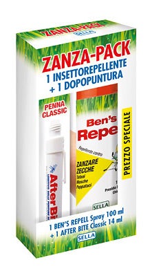 Pack Zanza After Bite 14ml + Ben's Repell 100ml-1