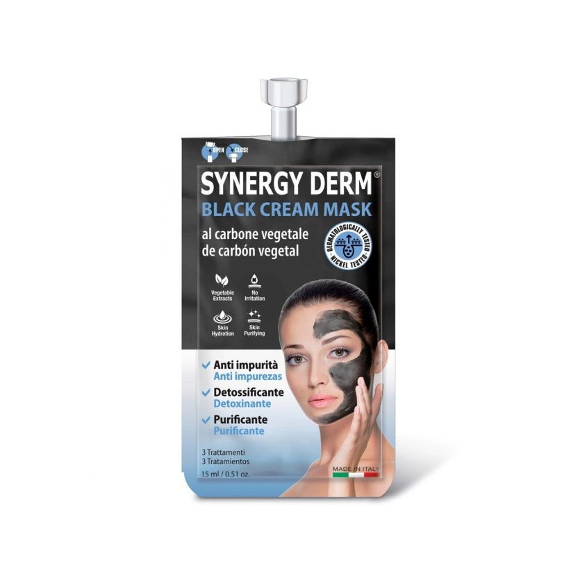Synergy Derm Mascarilla Crema Negra 15ml-1