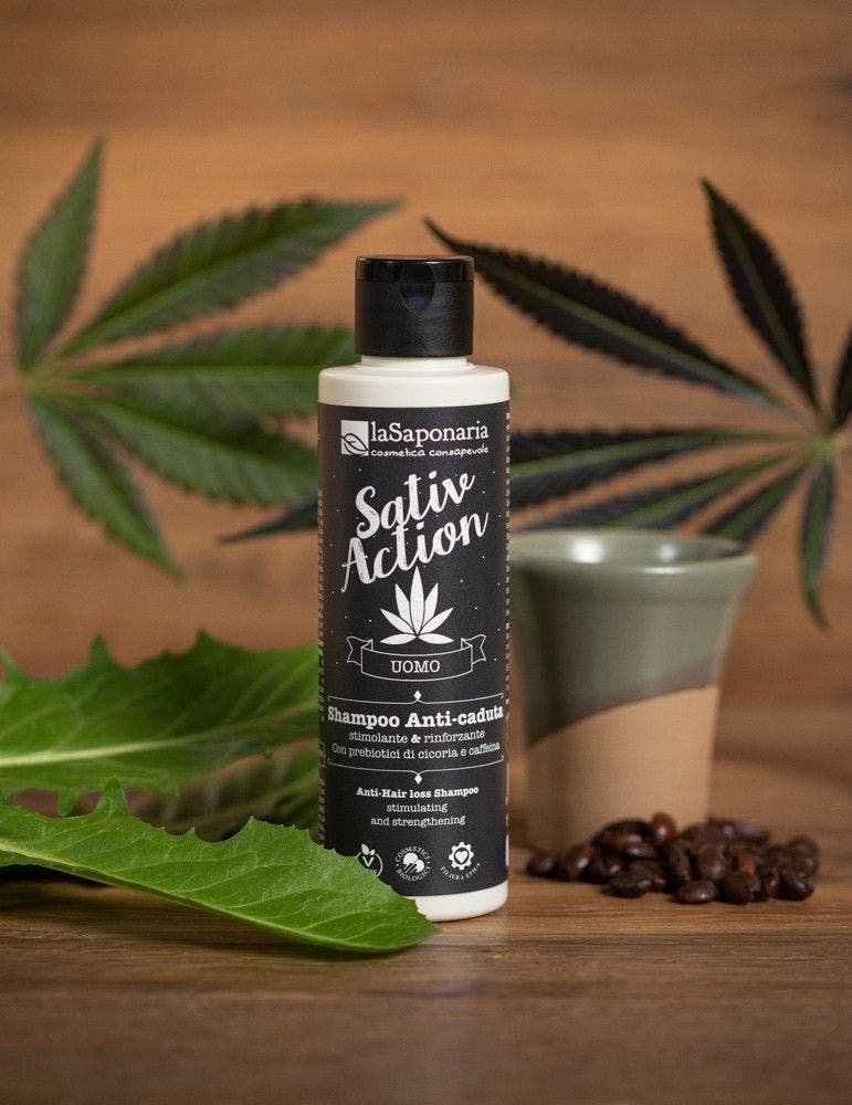 La Saponaria Sativaction Shampoo Anticaduta Uomo 150ml