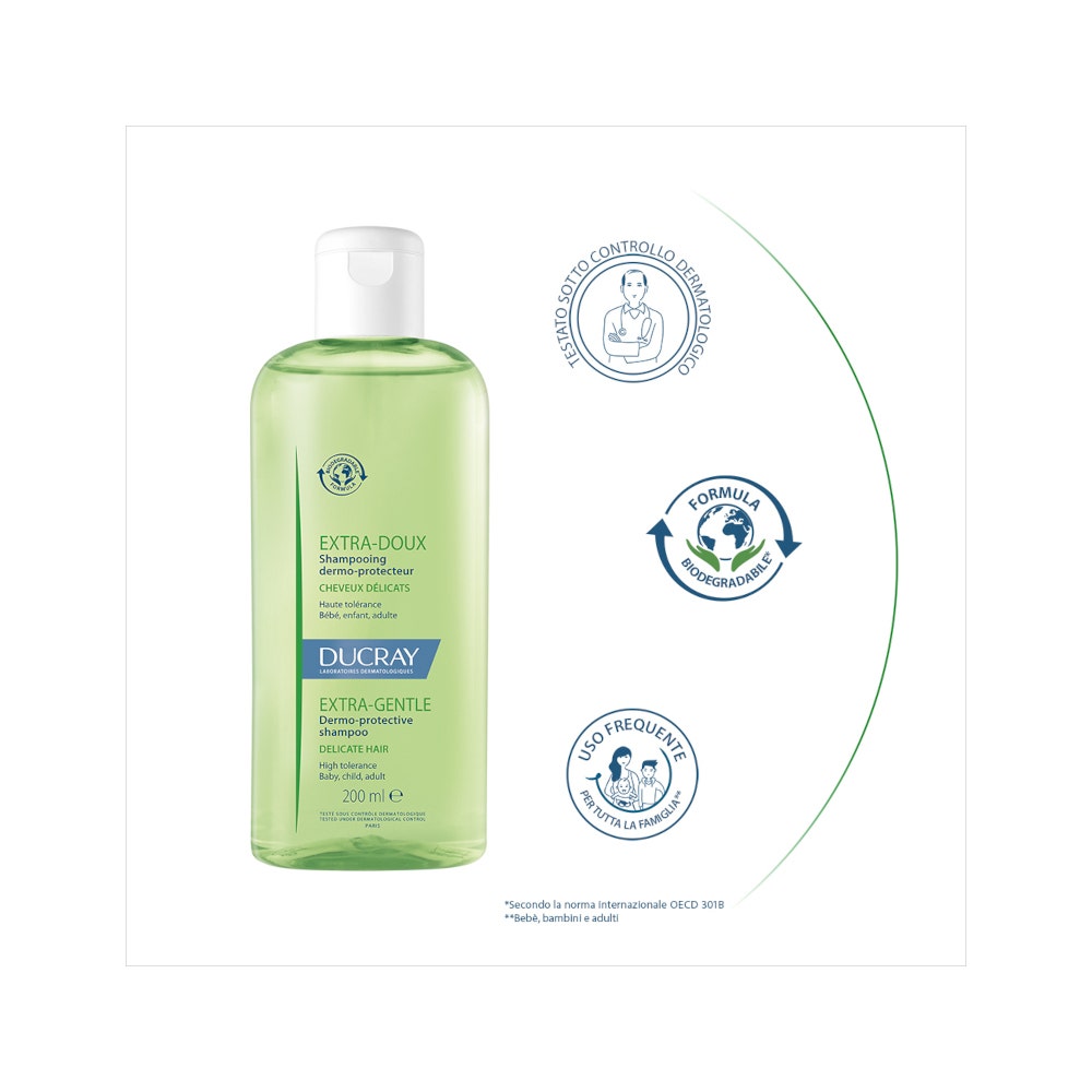 Ducray Extra Delicato Champú Dermoprotector 200 ml