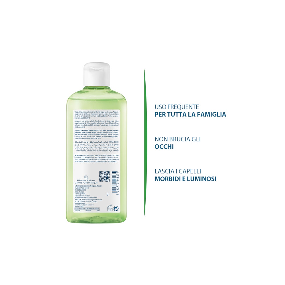 Ducray Extra Delicato Champú Dermoprotector 200 ml