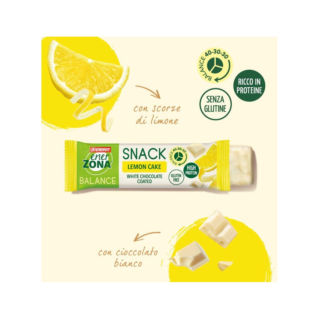 Enerzona Snack Lemon 30 Barrette Da 33g