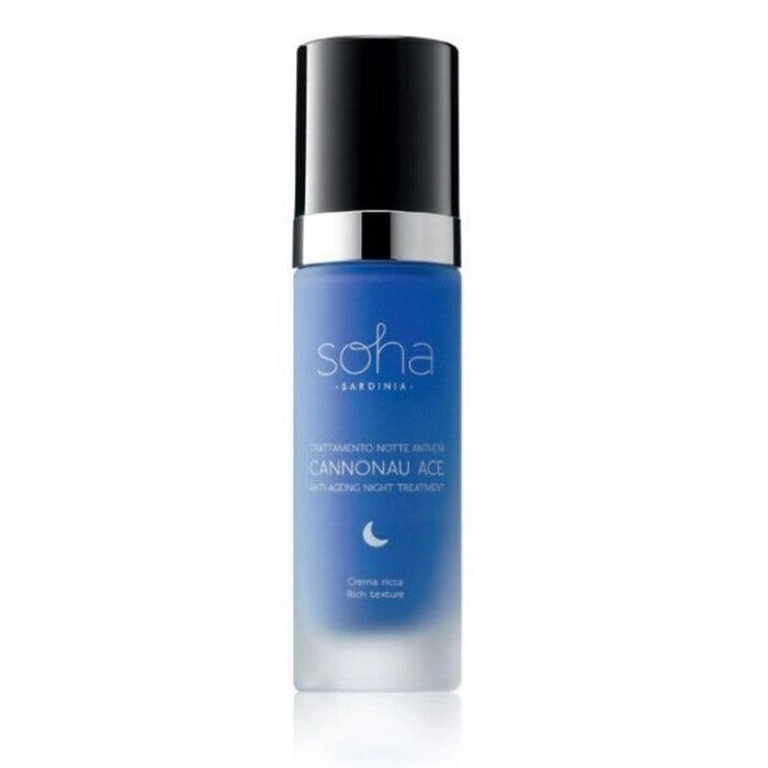Soha Sardinia Cannonau Ace Tratamiento de noche antiedad Crema rica 30 ml