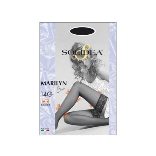 Solidea Marilyn 140 Denier Transparente 4L Camel 1 Par-1