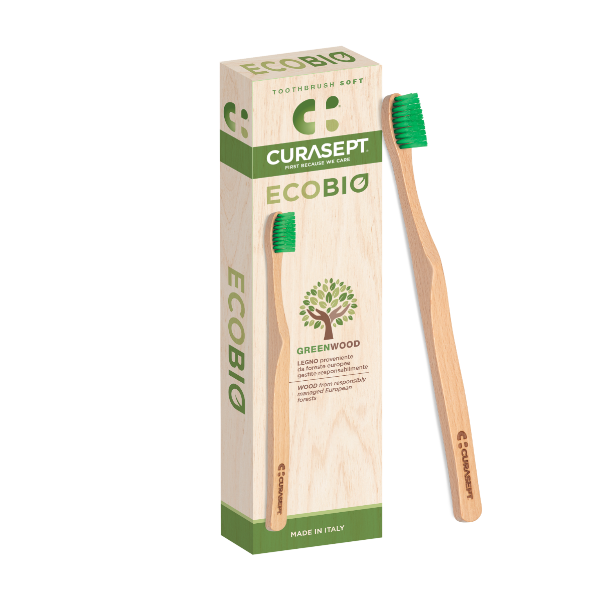 Curasept Spazzolino Morbido Legno