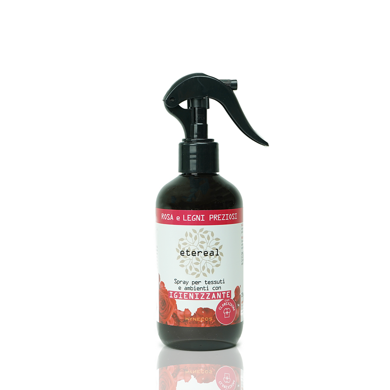 Etereal Spray Para Tejidos Y Ambientes Higienizante Rosa Y Maderas Preciosas 250ml-1