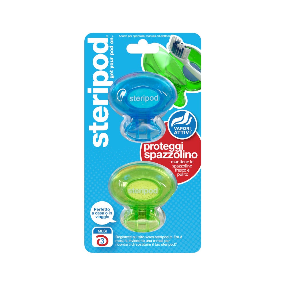 Protector de cepillo de dientes Steridpod 2 piezas-2